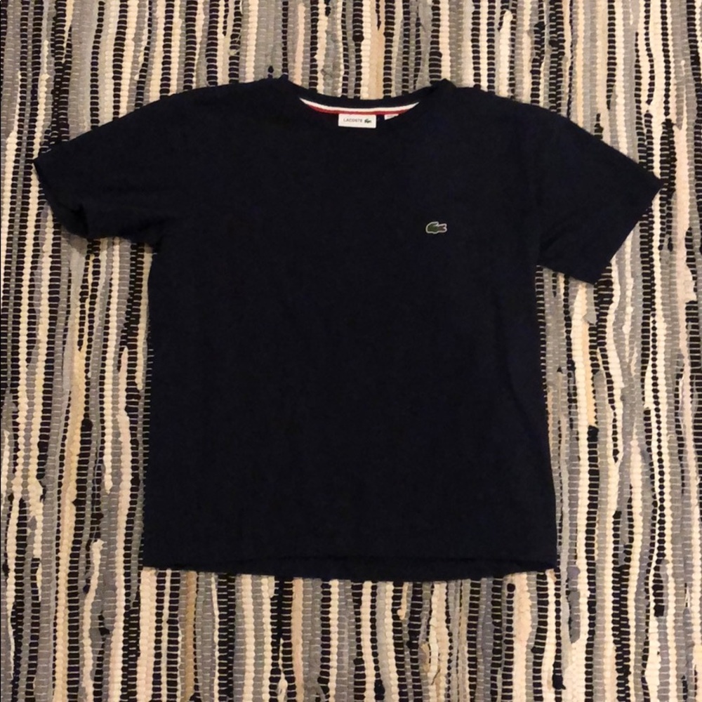 Lacoste boys navy medium T-shirt